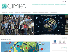Tablet Screenshot of cimpa.info